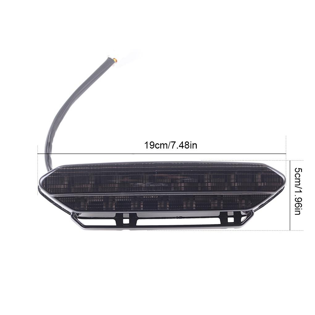 Plastic ATV Taillight Portable Professional Stylish Detachable Replacing Turn Signal Brake Light Parts Accessories