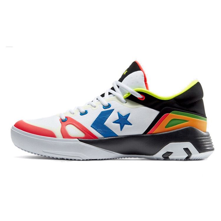 

Converse Кроссовки унисекс G4 Low White Multicolor Multi-Color Volt Black 167297C