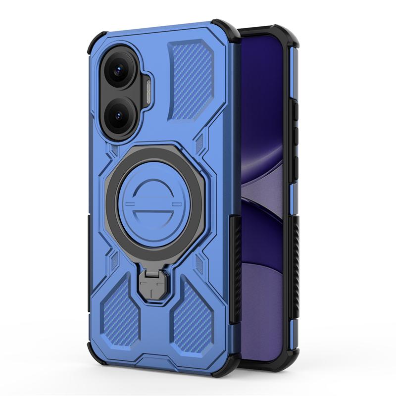 Magnetic Wireless Charge Cover For Xiaomi Poco F7 X7 Pro F7 Ultra Phone Holder Armor Case For Poco F7 Cover For Poco F7 Case