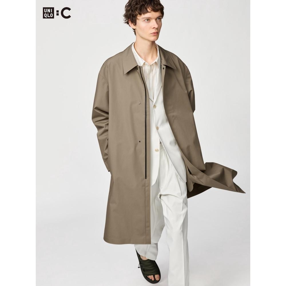 

Uniqlo Japan Block Textex Color Coat 09 BLACK/XS