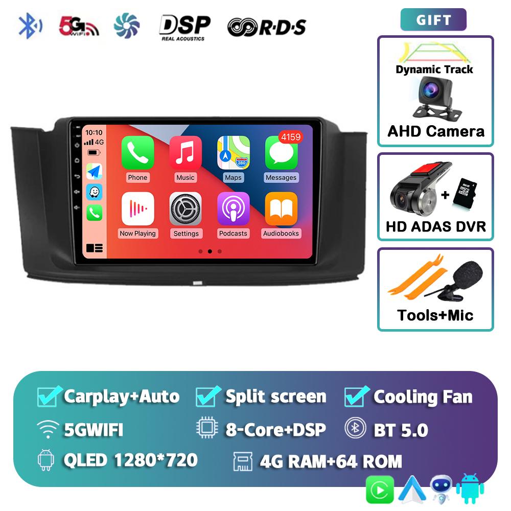 Android 14 Carplay Car Radio For Geely Emgrand GT GC9 Borui 2015 2016 DSP Navigation Multimedia Video Player Stereo 2din DVD 4G