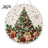 Kit di Creazione per Principianti, Kit Pittura Suncatcher con Perle Finte di Natale, Set Artistico Fai-da-te con Perline 3D di Babbo Natale Pupazzo di Neve Albero, Decorazione Fatta a Mano