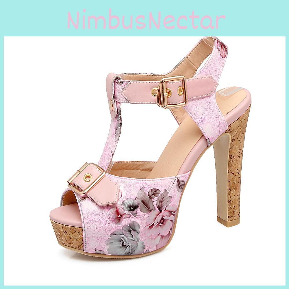 Premium Quality Womens Floral Printing Stiletto High Heels Ideal For Parties