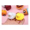 Bread Doughnut Plastic Emoji Toy Car With Pullback Action For Kids Gift And Interactive Play