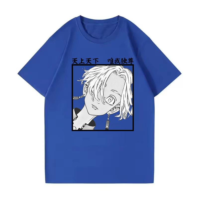 Tokyo Revengers Izana Kurokawa Manga Anime Harajuku Short Sleeves Streetwear Fashion Summer T Shirt Men Women Cartoon Shirt