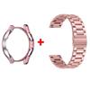 Bracelet + Boîtier pour Samsung Galaxy Watch 6 5 4 44mm 40mm Classic 46mm 42mm Bracelet en Acier Inoxydable Galaxy Watch 3 5 Pro 41 45mm Bracelet