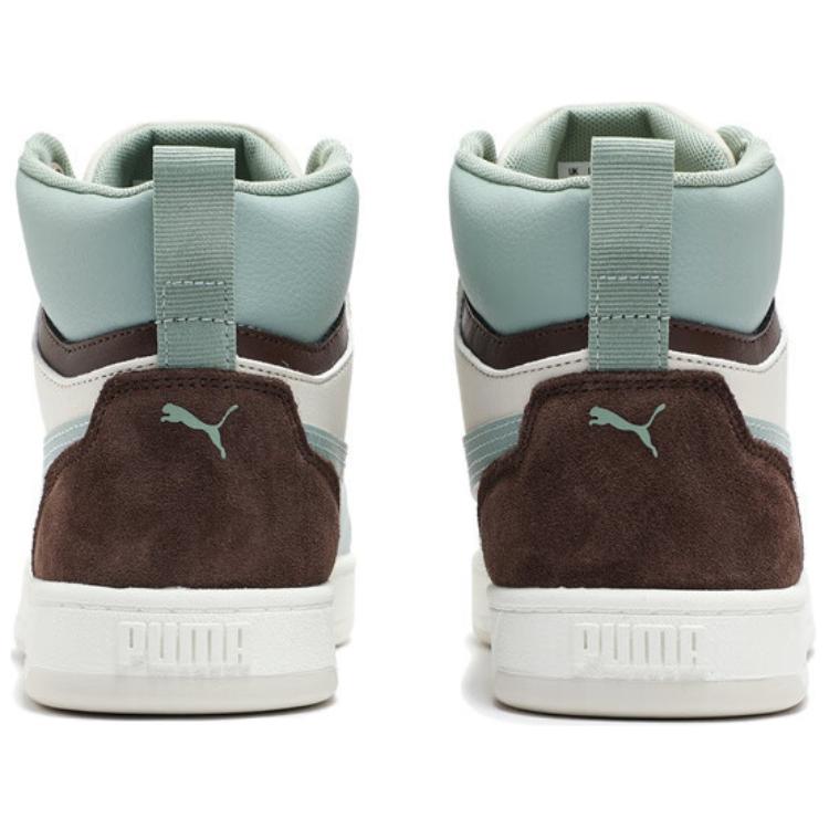 Puma Caven 2.0 Mid Retro Casual Comfort Sneakers Unisex Sneakers White Green Brown 402242-01