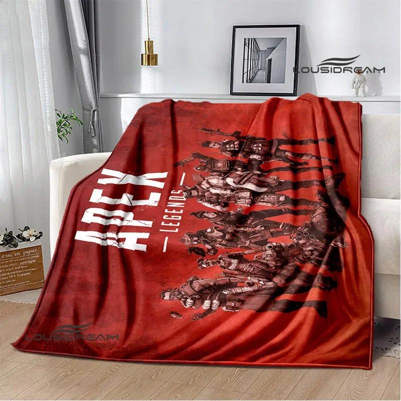 Coperte Stampate 3D Apex Legends Coperte Calde alla Moda Coperta Morbida e Confortevole Coperta per Casa Viaggio Regalo di Compleanno
