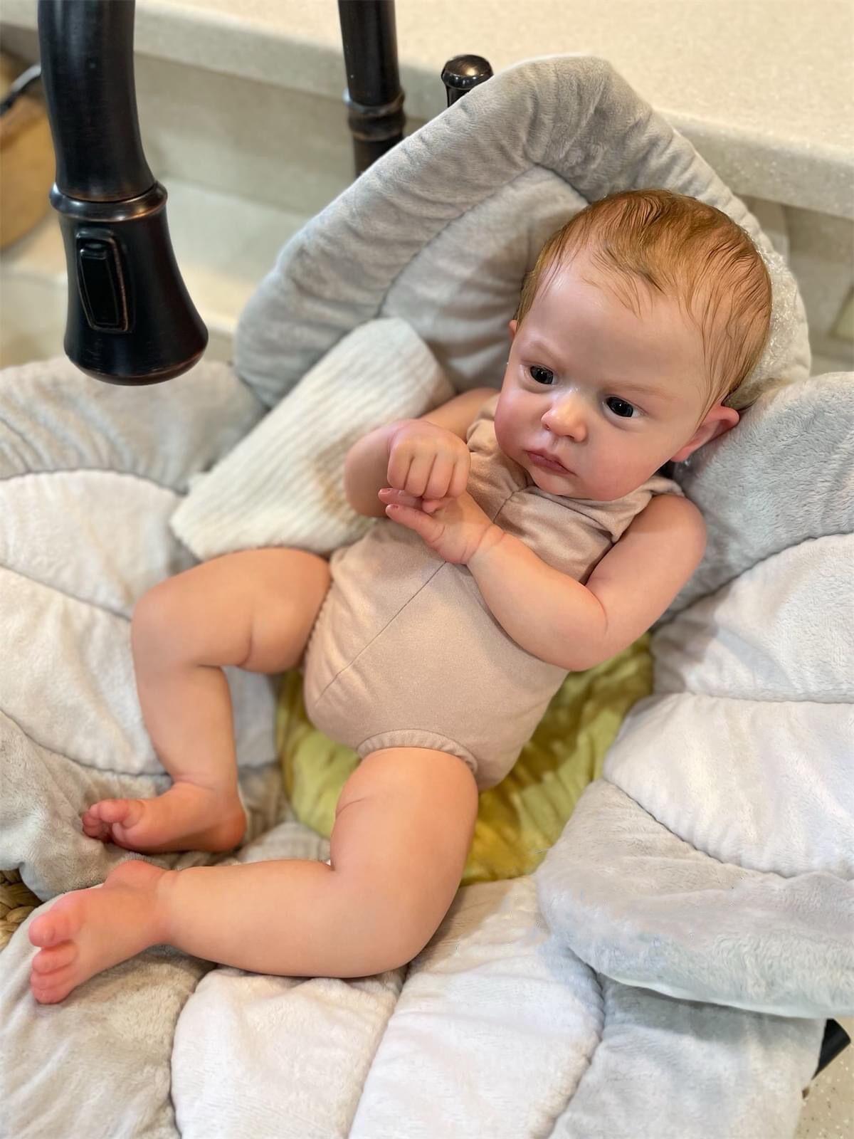 60cm Cloth Body Reborn Doll Cameron 60 cm