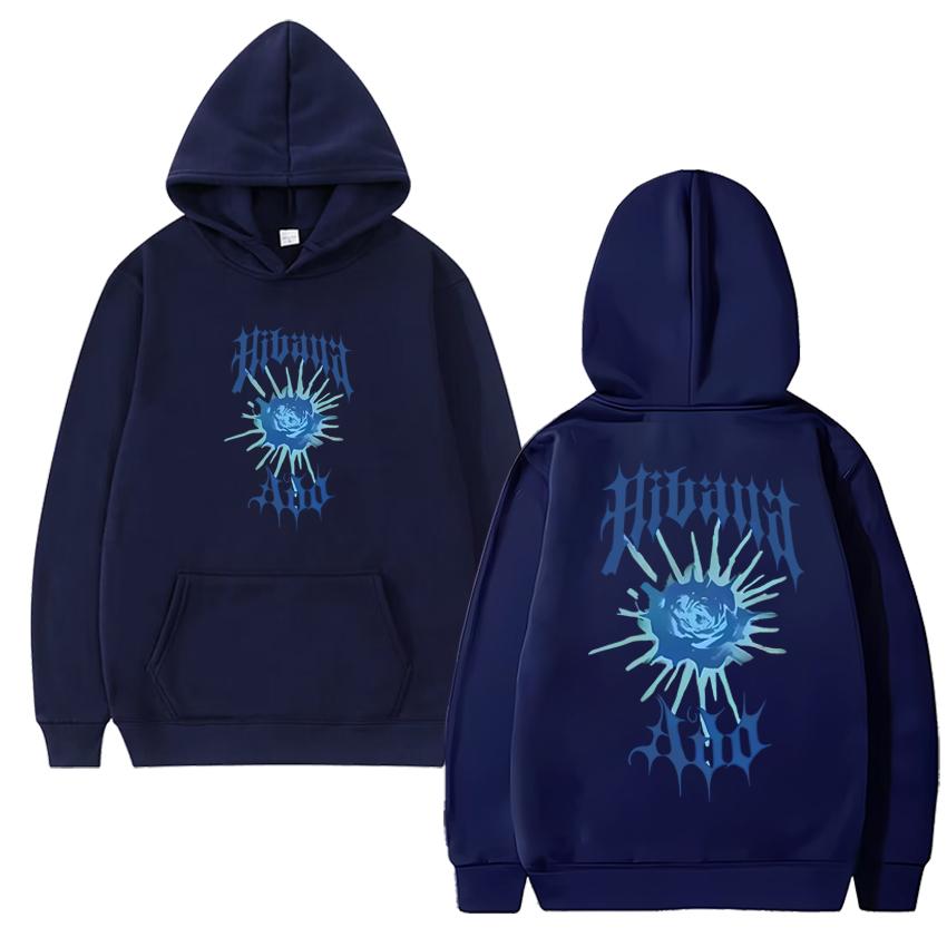 

Autumn Winter New in Singer Ado 2025 Hibana World Tour Fleece Hoodie Men women vintage Graphic pullover Unisex Casual Sweatshirt 3XL