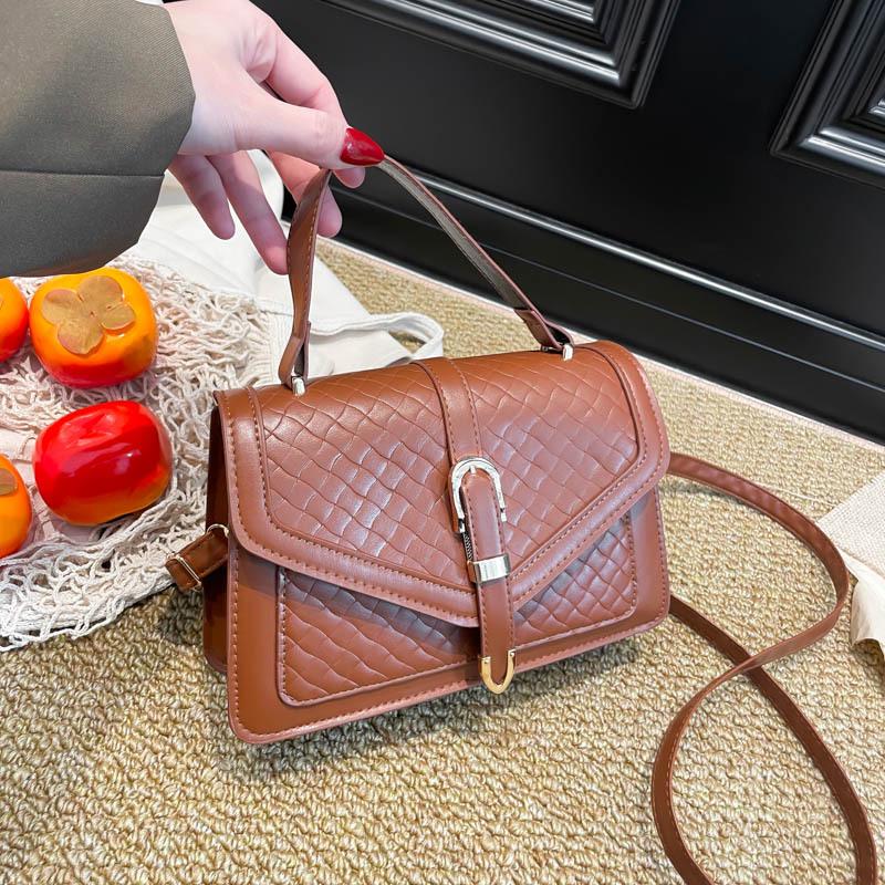 Minimalist Women's Square Handbag - 2025 Versatile Single Shoulder Crossbody Bag