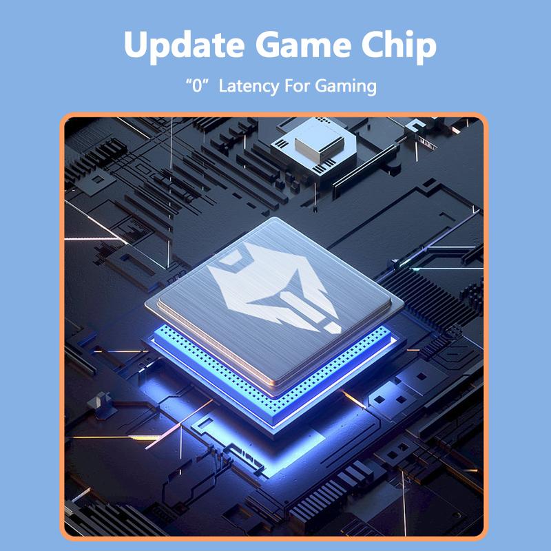 VAORLO 65 πλήκτρα Τριών λειτουργιών ασύρματο μηχανικό πληκτρολόγιο Bluetooth 5.0 Connect Type-C Wied 2.4G USB 0 Latency για συμβατό παιχνίδι Windows IOS