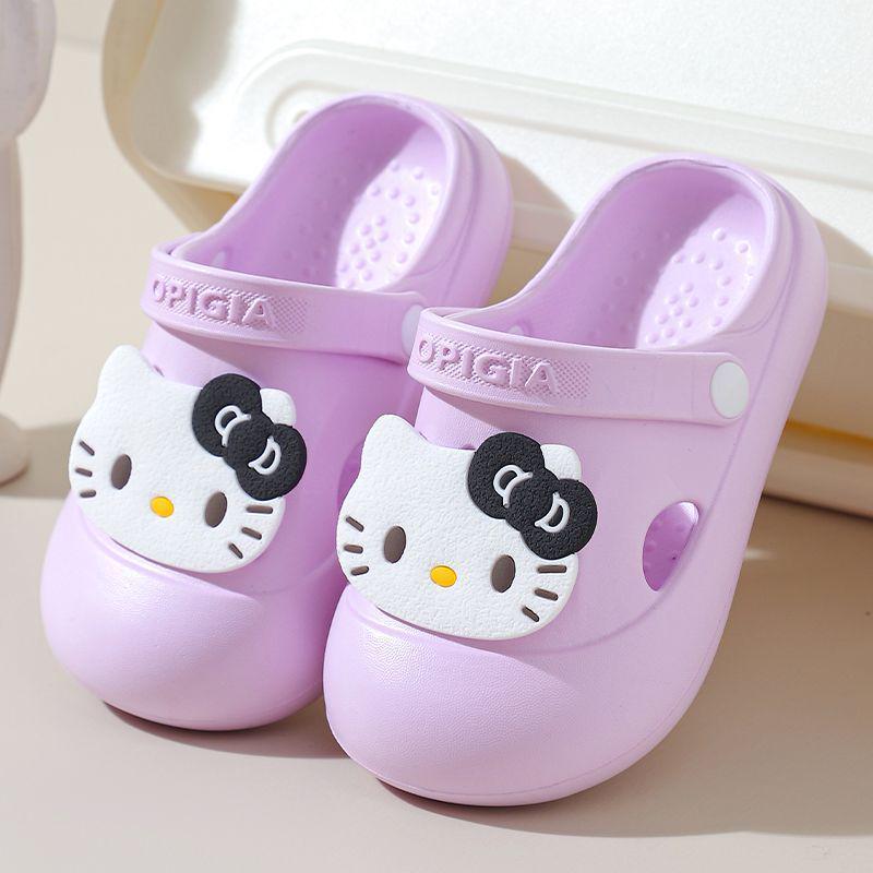 Children's Cute Non-Slip Cartoon Beach Slippers, Closed-Toe Summer Shoes for Girls, 2026 Model