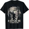 Funny Big Foot Rock A Guy Like Me Is Hard To Find Sasquatch Gift Unisex T-Shirt