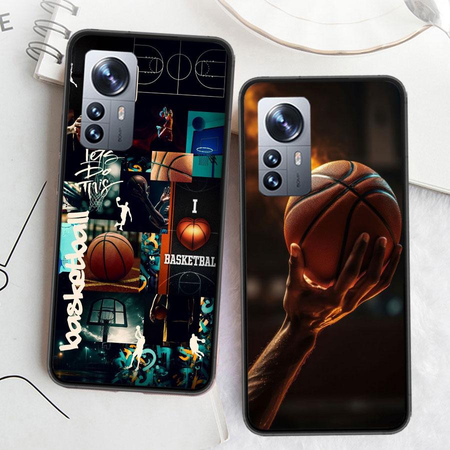 Basketball Phone Case For Xiaomi Poco X7 X6 X5 X4 X3 GT NFC M4 M5 Pro 5G M3 Mi F6 F5 F4 F3 F2 F1 Capa Coque TPU Cover Clear Fund