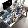 Genshin Impact Druck Mauspads, Anti-Rutsch Desktop Tastaturmatte, für PC Laptop Gaming Arbeiten Tägliche Nutzung, Cooles Festival Überraschungsgeschenk