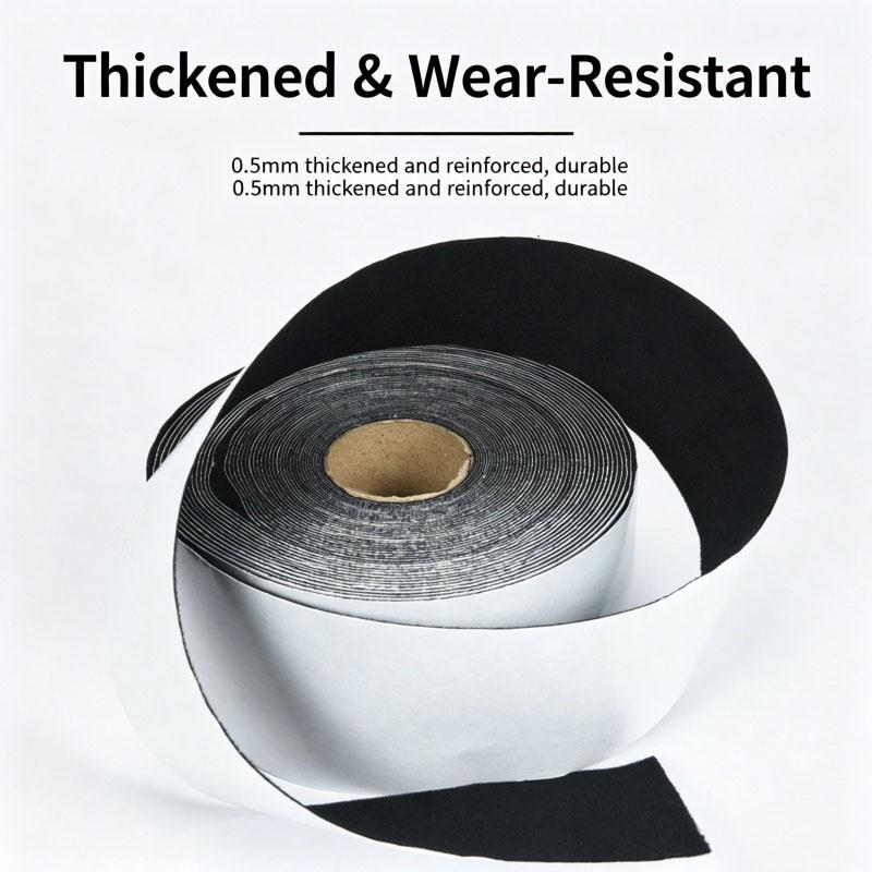 Self-Adhesive Flocked Tape Strong Bond Velvet Cloth Strip for Car Interior Trim Door Edge Protector Scratch-Proof Padding DIY Home Furniture Decor