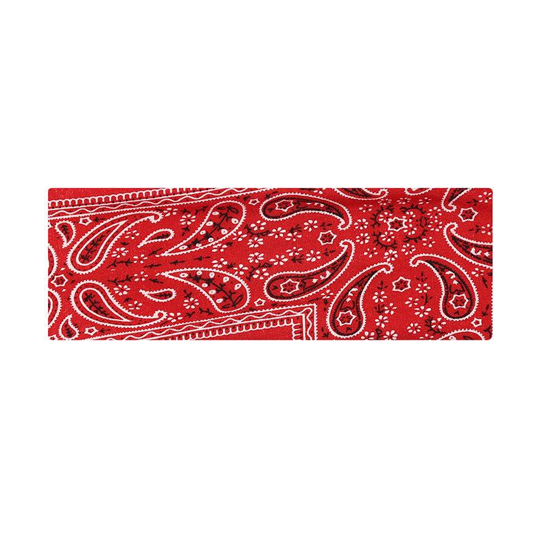 European & American Paisley Cotton Yoga Headband - Bohemian Hair Accessory Customization