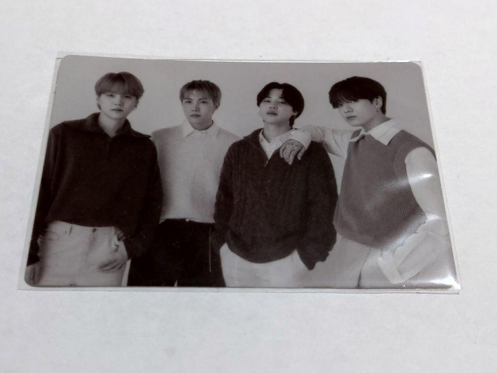 [USED] BTS MONOCHROME Mini Photo Cards J-hope, RM, Unit