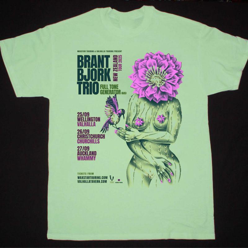 Collection Brant Bjork Trio Tour 2025 Gift For Fan T Shirt Full Size S-5XL MD775 Unisex T-Shirt M