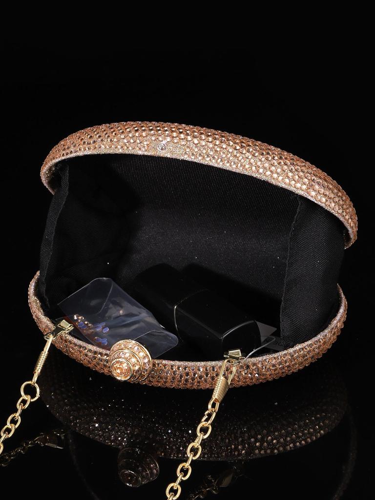 Abendkupplung: Strass-Kristall-Partytasche für Hochzeiten & Veranstaltungen