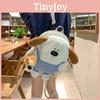 Plush Puppy Cuter Backpack With Comes With The Same Pendant Kindergarten For