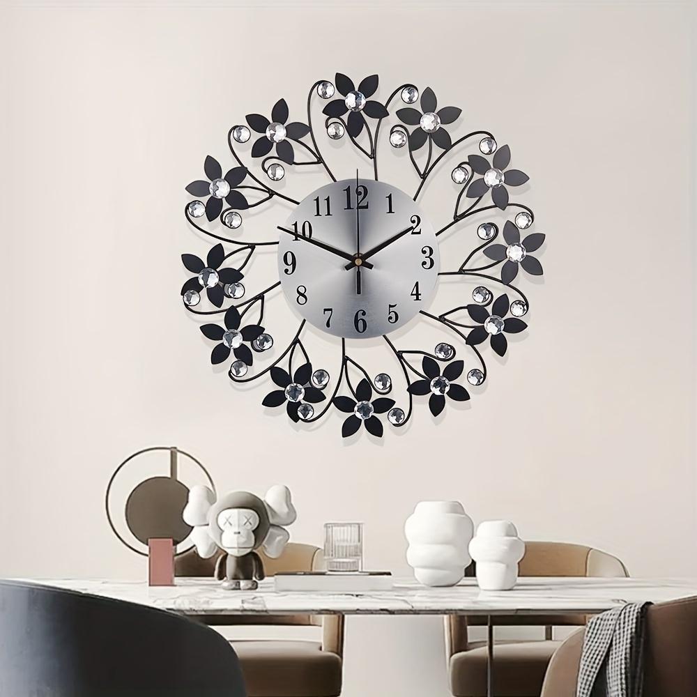 1PC Creative Silent Home Clock Personalized Clock Wall Clock Living Room Home Decoration Fashionable Simple Wall Clock