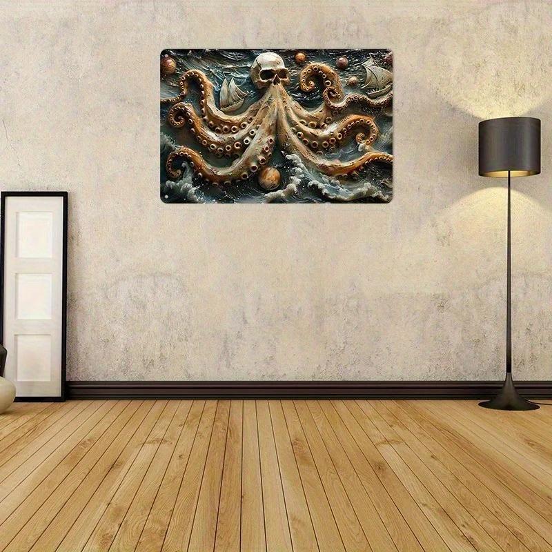 2D Flaches Holzschild 30*20cm Vintage Motorrad Holz Wandkunst Retro Holzschild für Heim-, Garagen- & Veranda-Dekor | Halloween-Themen-Dekoration