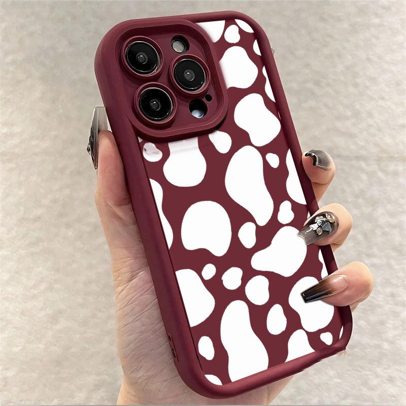 INS Leopard Print Phone Case For OPPO A18 A17K A57 A15S A54 A53S A53 A32 A36 A17 A16 A15 A38 A57S A57E A16S Silicone Soft Cover