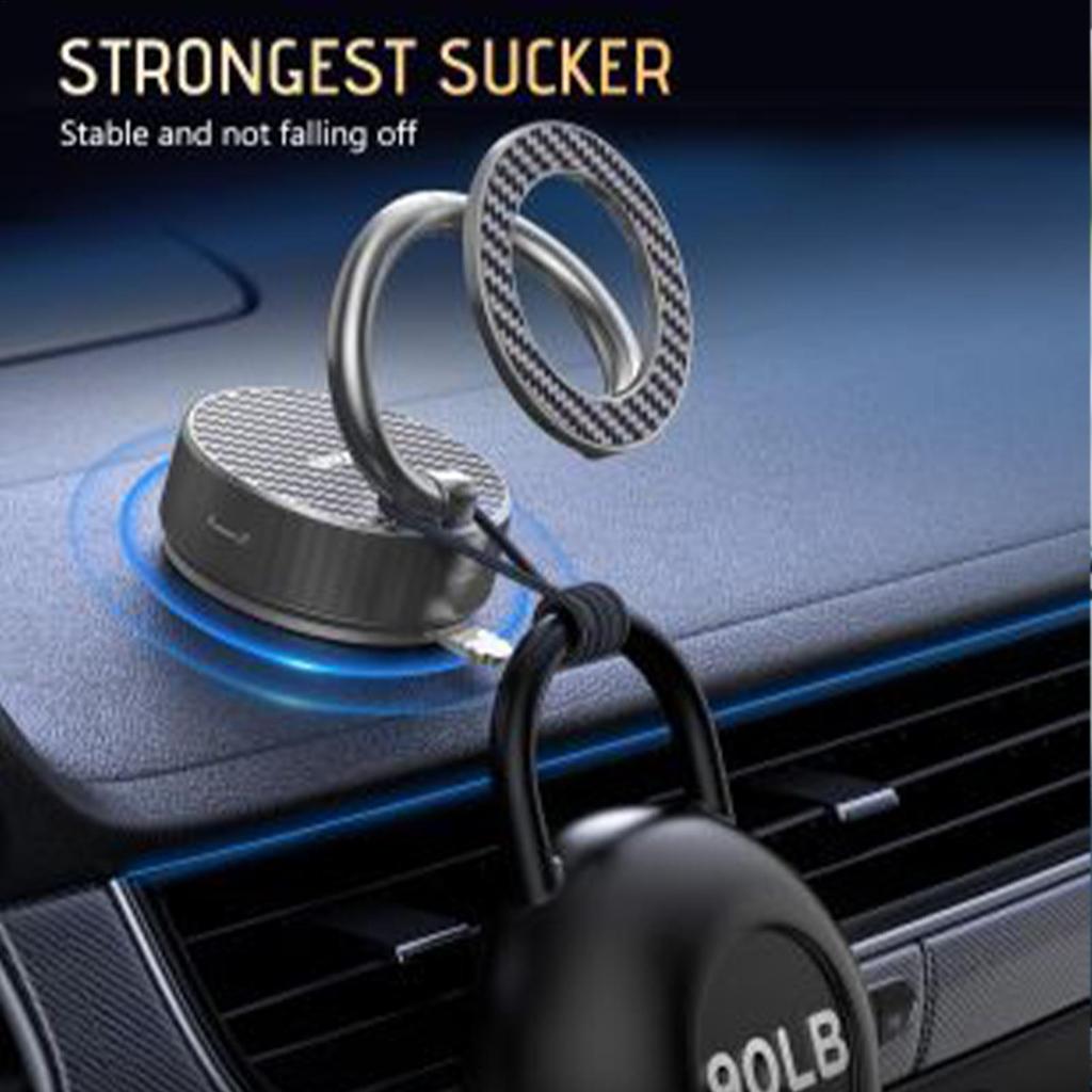 Magnetic Phone Holder Car Phone Mount Bracket with 360 Degree Rotation Cradles for Smartphone Automobile Vehicle Cellphone