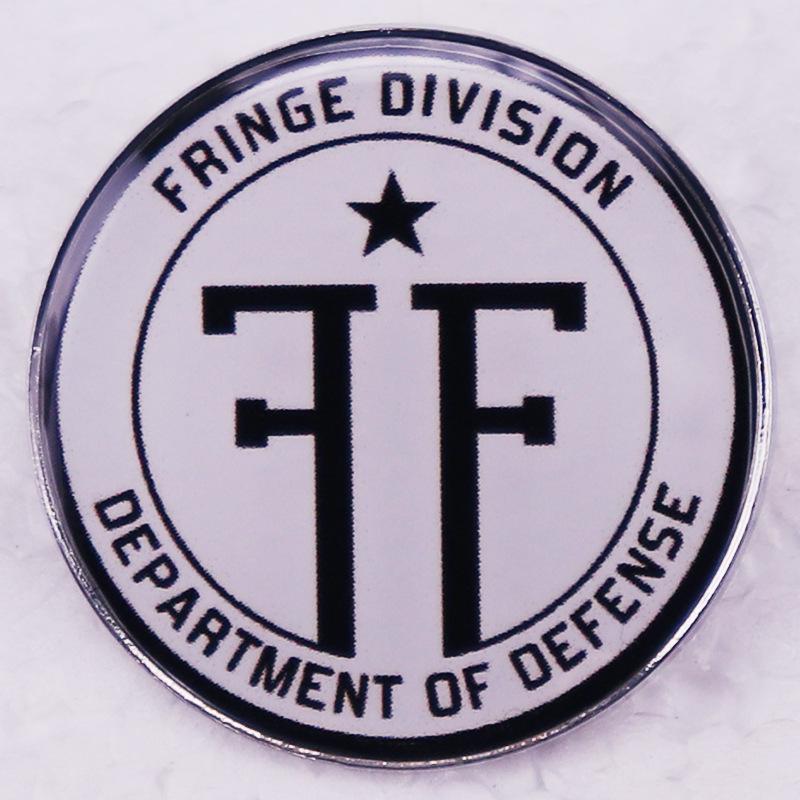 

Fringe Division Badge Brooch: American Sci-Fi TV Series