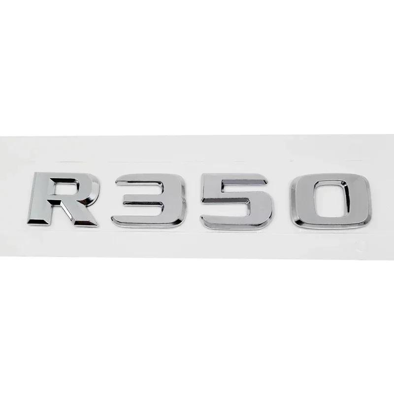 ABS Car Rear Sticker Alphabet Trunk Badge Decal Exterior for Mercedes Benz R63 R300 R320 R350 R500 R Class 3D Emblem Accessories