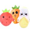 Banana Baby Beat Sensing Creative Fruit Novelty Parent-Child Musical Interactive Piano Toy Plush Doll Christmas Gifts