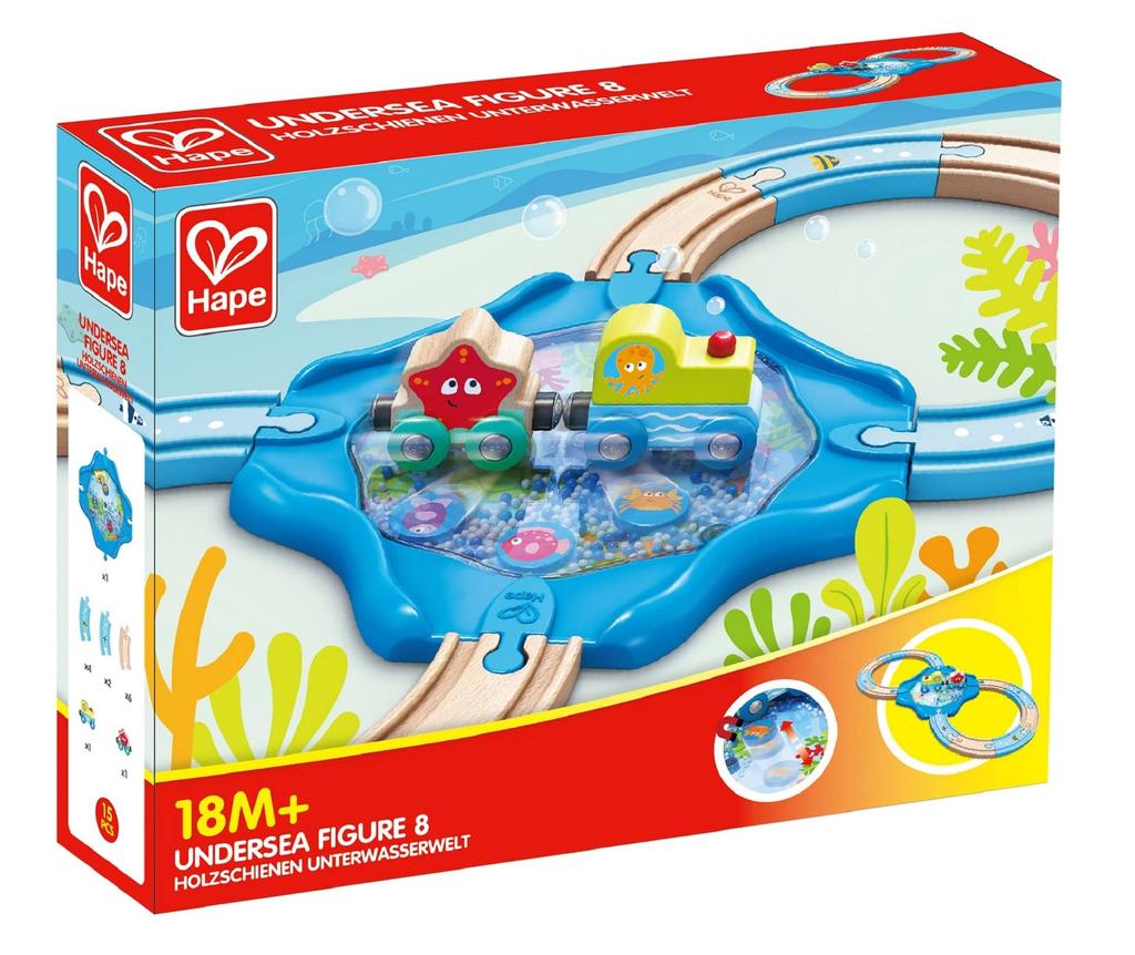 Hape Umi Rolling Figure-8 Rail Set E3827