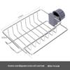 Punch-Free Kitchen Sink Rack for Sponges, Cutlery & Dishcloths