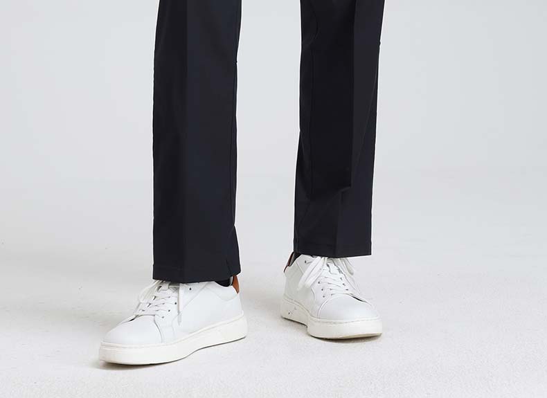 [Including Mulberry Silk] Langdeng Loose Double Pleated Pants for Men