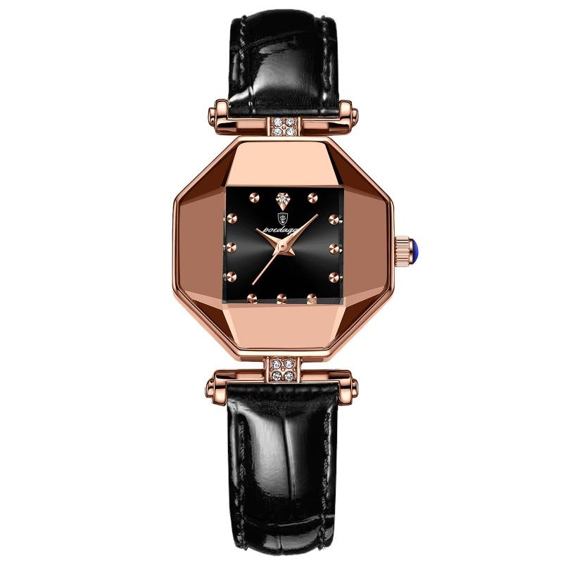 Top Brand New Waterproof Women's Watch Ultra-thin Quartz Diamond-encrusted Fashion Personalized Watch