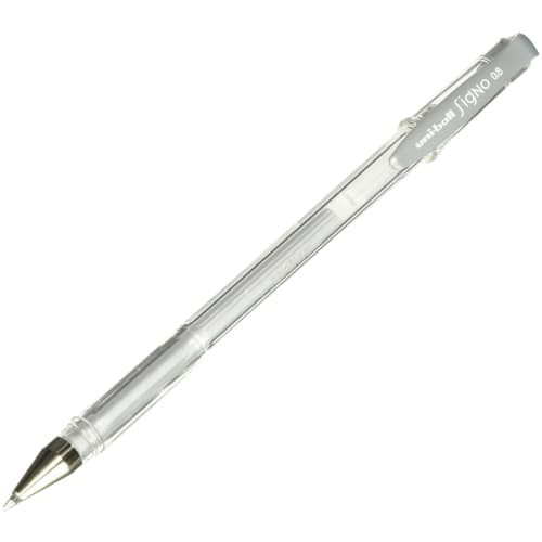 uni Mitsubishi Pencil Gel Ballpoint Pen Uniball Signo Standard UM-100 Silver 0.8mm