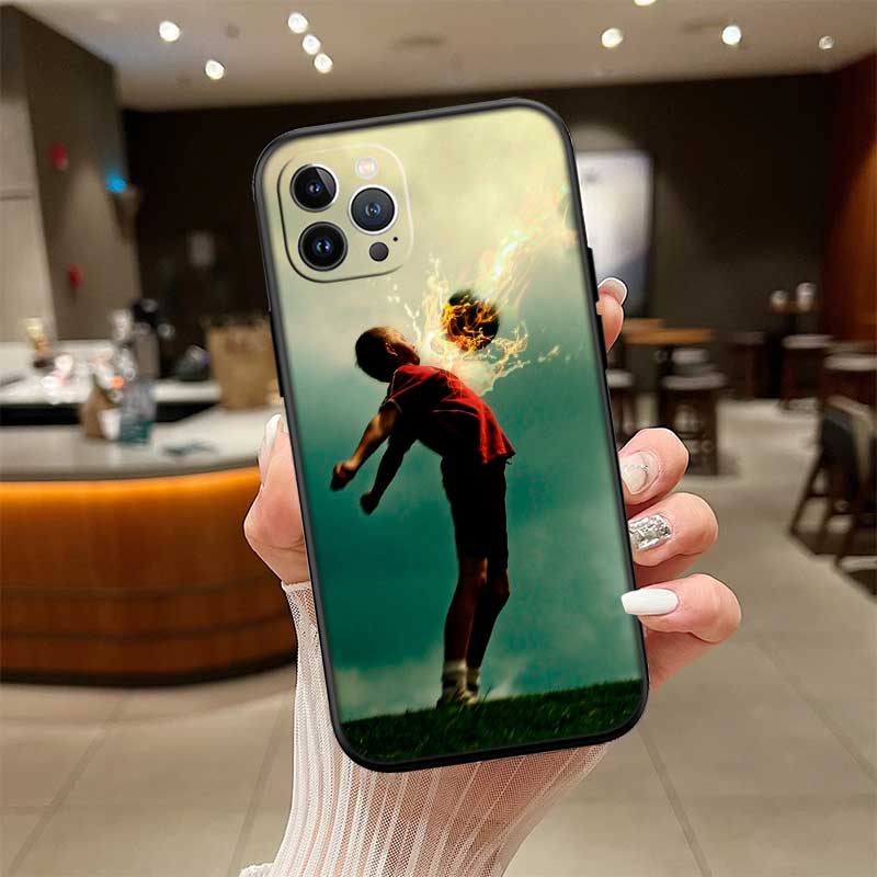 RE30 Football Soccer New High-End Shell Phone Case for OPPO A3 Pro A72 A74 A76 A77 A77S A78 A79 A94 A95 A18 A40M A58