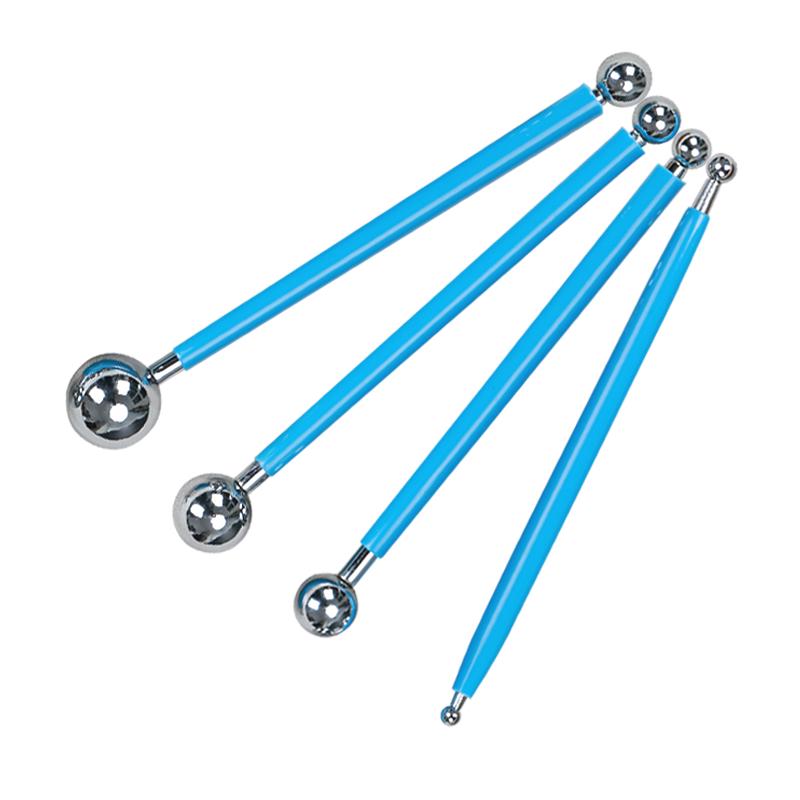 Silicone Soft Tip Double-Ended Dotting & Pressing Pen for Clay Sculpture