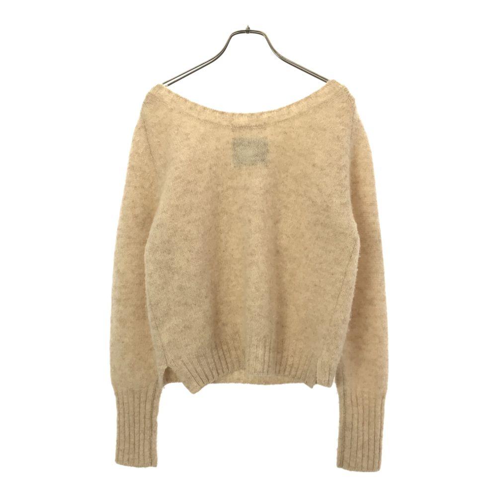 MACPHEE Jamiesons wool made in Japan Long sleeve knit S beige sweater Women Used