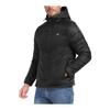 [MoFiz] Men's Down Jacket, Large Size, Blouson, Winter, Outerwear, Down Coat, Cold Protection, Lightweight, Windproof, Water Repellent, Loose, Heat