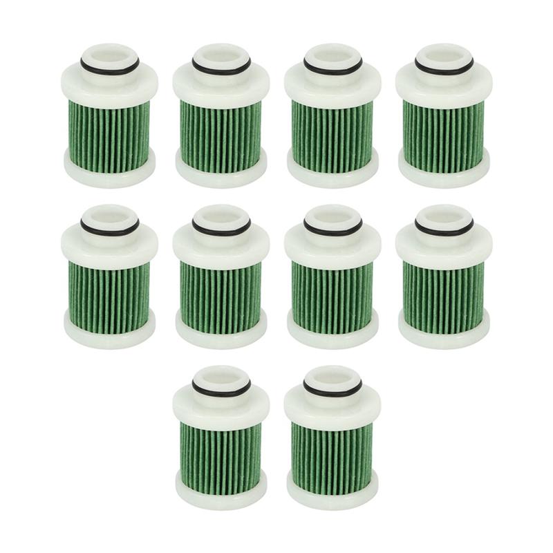M63K-10Pcs 6D8-WS24A-00 Fuel Filter For F40A F50 T50 F60 T60 F70 F90 F115 Marine Outboard Accessories