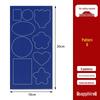 Geometrischer Selbstklebender Lederreparaturflicken für Sofas, Kleidung und Autositze - Nahtlose, Waschbare Reparatur.