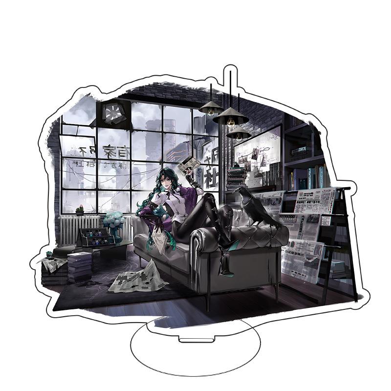 15cm Spiel Anime Path to Nowhere Acryl Aufsteller Figur Doppelseitig Desktop Stehend Action Modell Platte Spielzeug