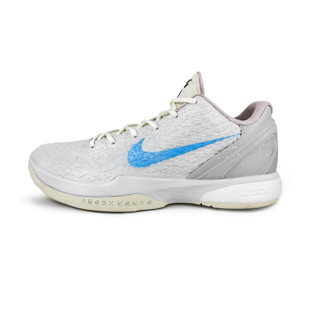 Nike Zoom Kobe 6 'All Star 2.0' All Star 2.0 Cushioning, Wear Resistant Low top Basketball Shoes Men's Blue Silver FQ3546-100(Team258-)