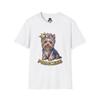 Yorkie Princess T-Shirt and Kids Tshirt | Yorkshire Terrier with Crown, Cute Dog Tee