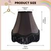 Lamp Shade Scallop Lampshade Cover Vintage for Bedroom Bedside Lamps