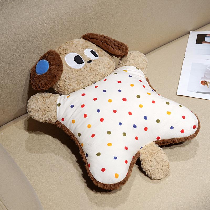 

Big Eyes Flower Bean Bag Pillow: Soothing Animal Plush for Stress Relief and Comfort 40x50cm 0.38kg