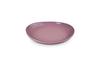 Le Creuset Flora Plate, 24 cm, Mauve Pink, Heat and Cold Resistant, Microwave and Oven Safe, Oven Dish, Bakeware [Official Japanese Product]